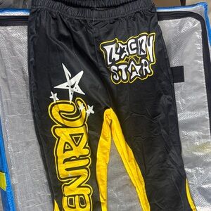 Black and Yellow Kids Bottoms